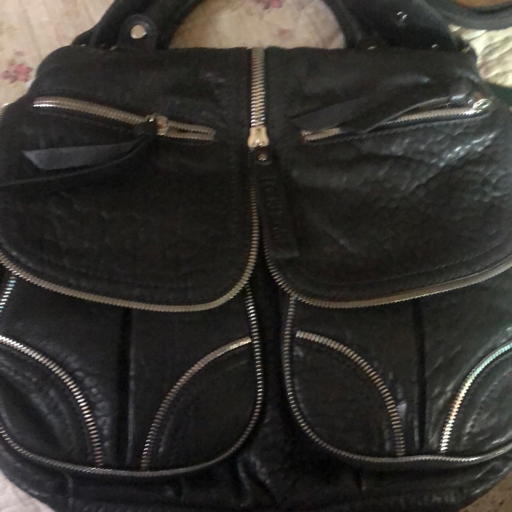 Lockheart black large purse